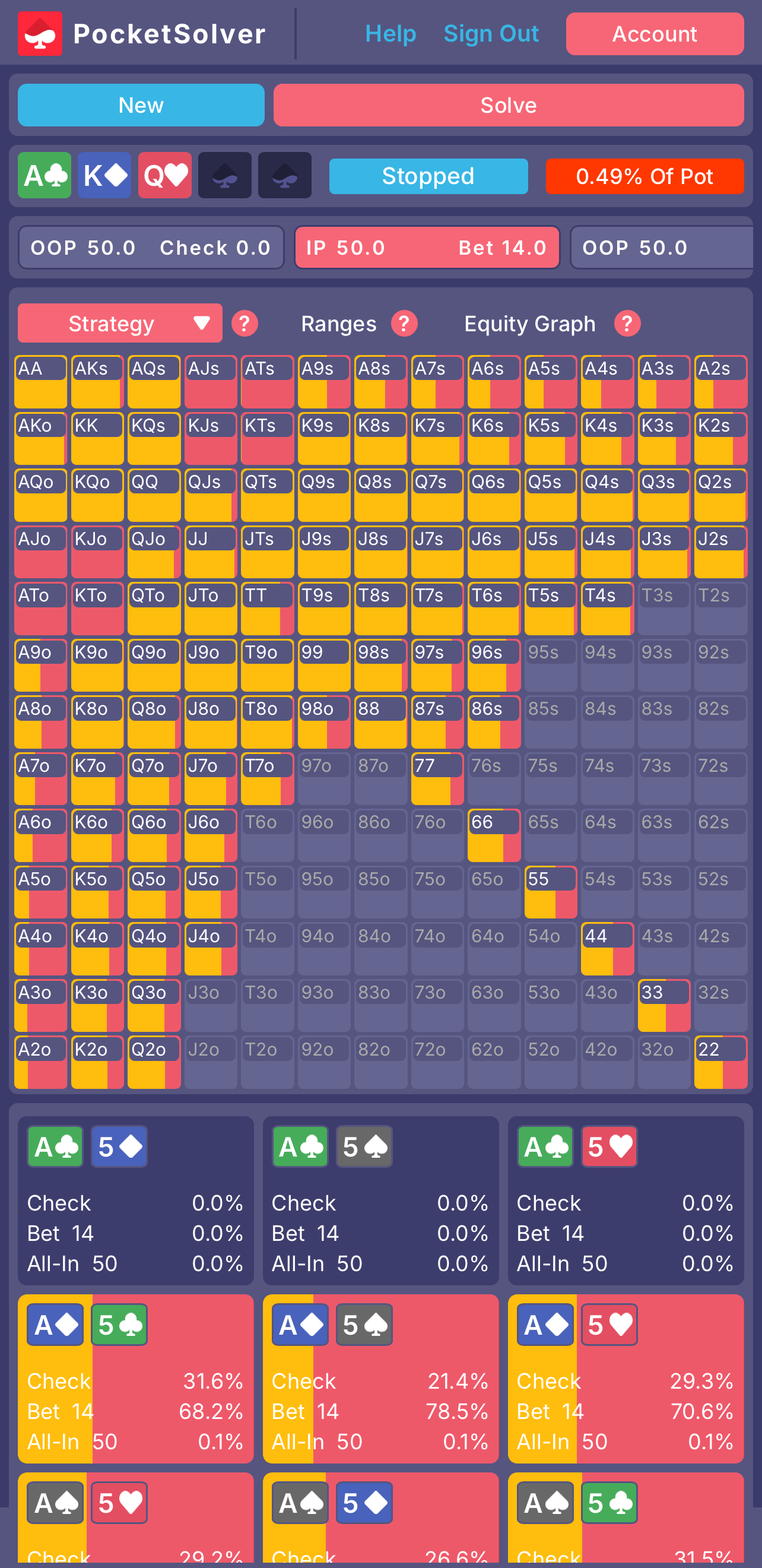 Pocket Solver Screenshot