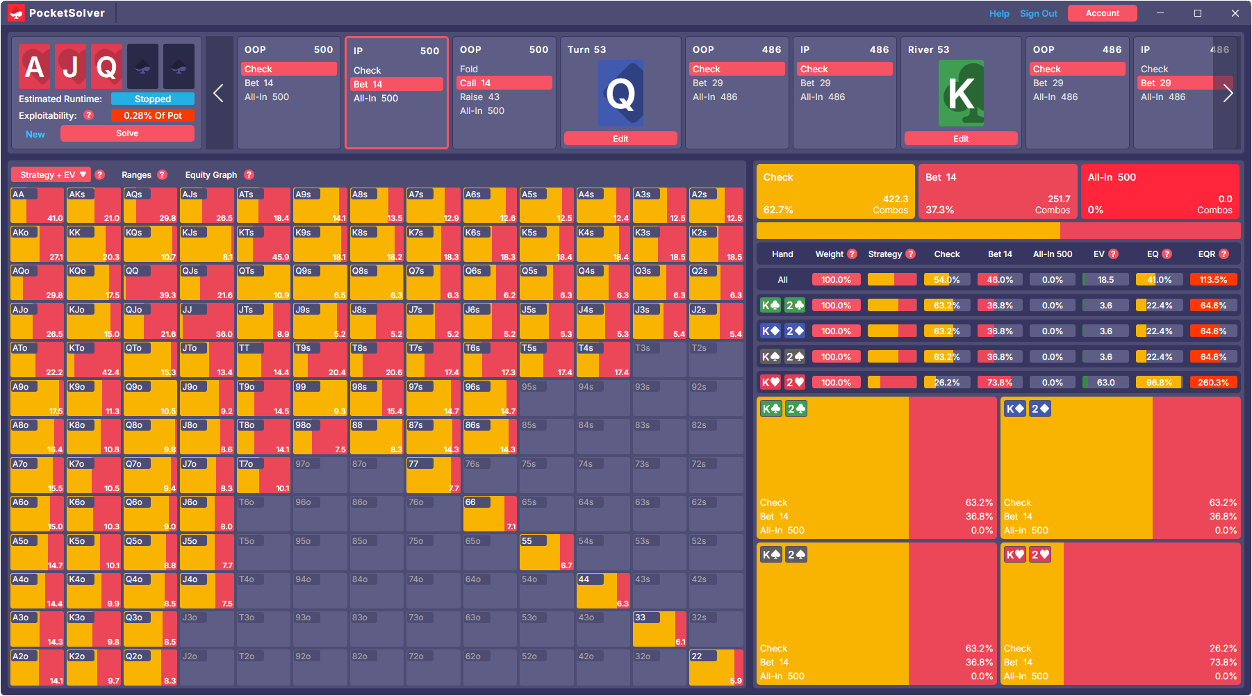 Pocket Solver Screenshot